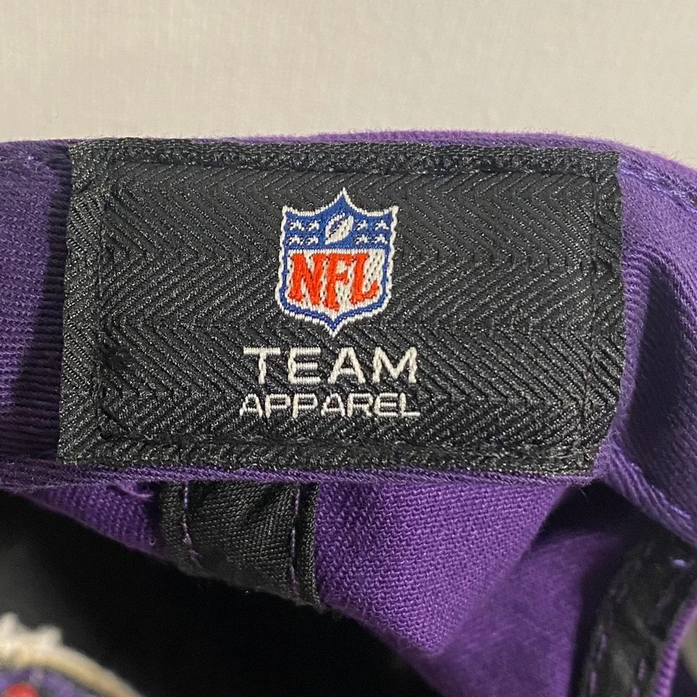 Baltimore Ravens NFL Team Apparel Embroidered Logo Purple 47 Brand Kids Cap O/S